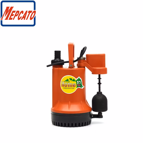 Domestic Household Small Portable Plastic Submersible Water Pump with Float Switch for Landscape Garden Watering Car Washing Basement Drainage (Home Series)