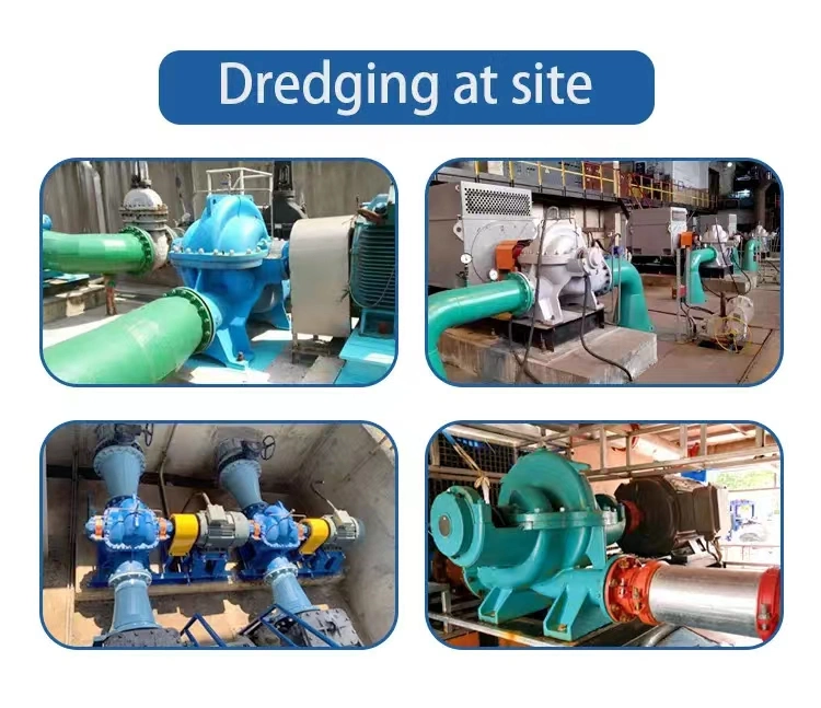 Middle Split Structure, Convenient Inspection and Maintenance. Double Suction Pump for Water Supplier, Irrigation and Industries.
